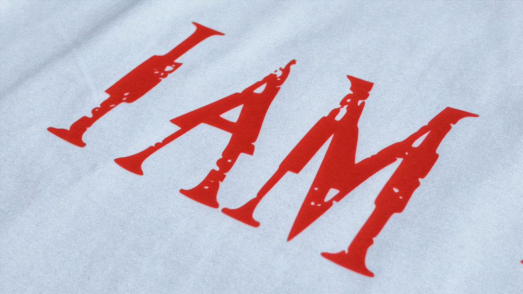 I AM ART white shirt