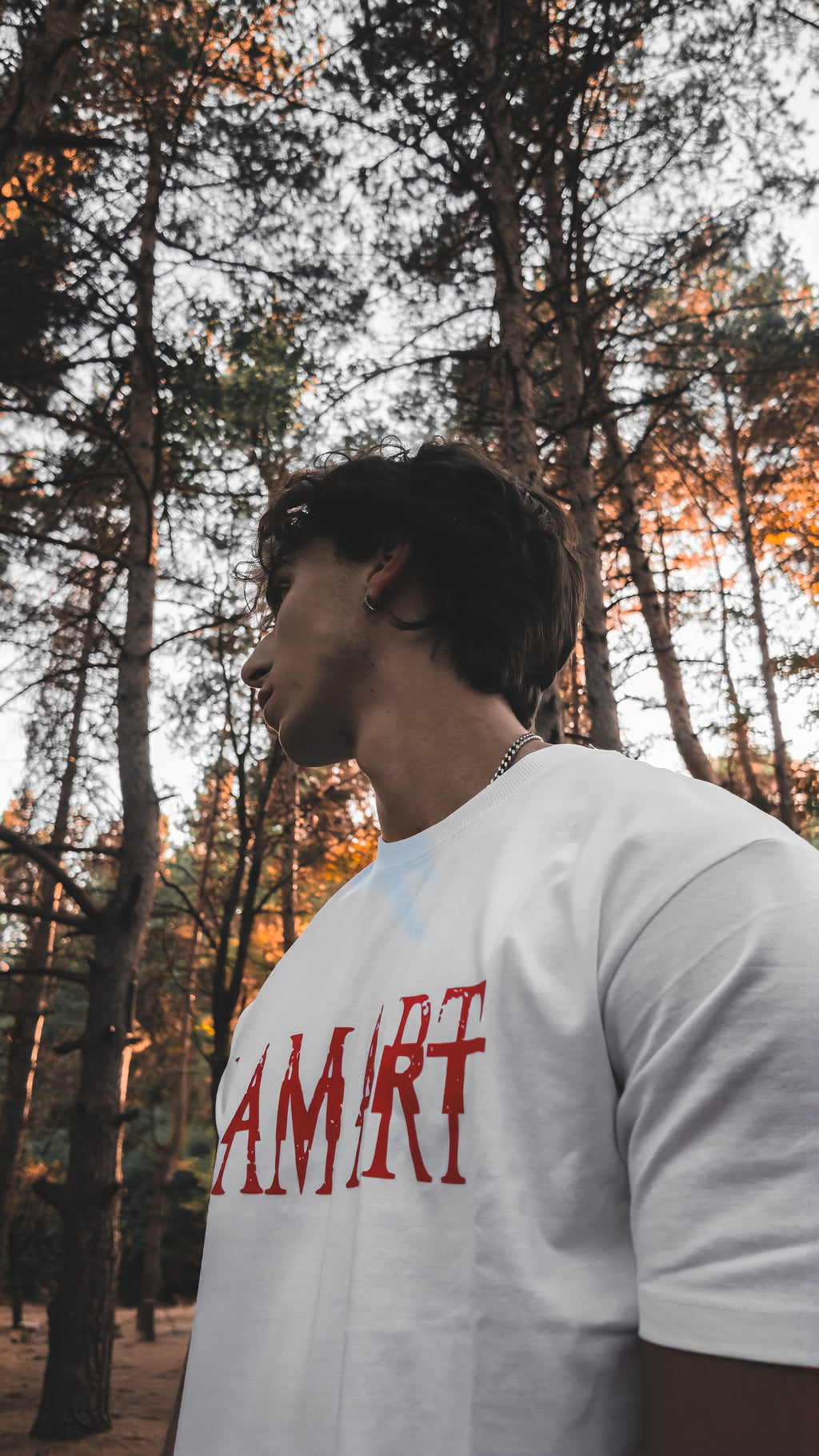 I AM ART white shirt