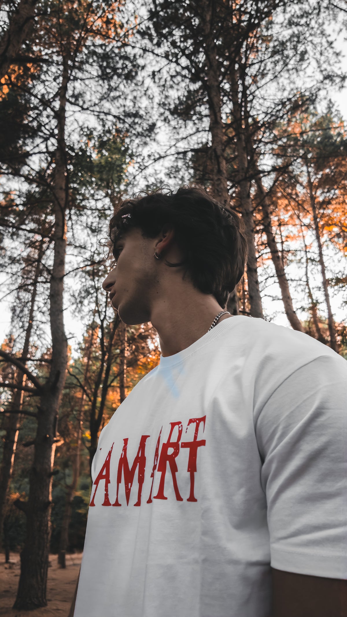 I AM ART white shirt