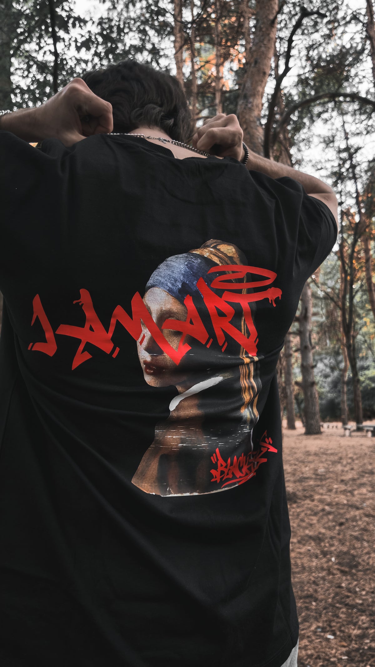 I AM ART black shirt