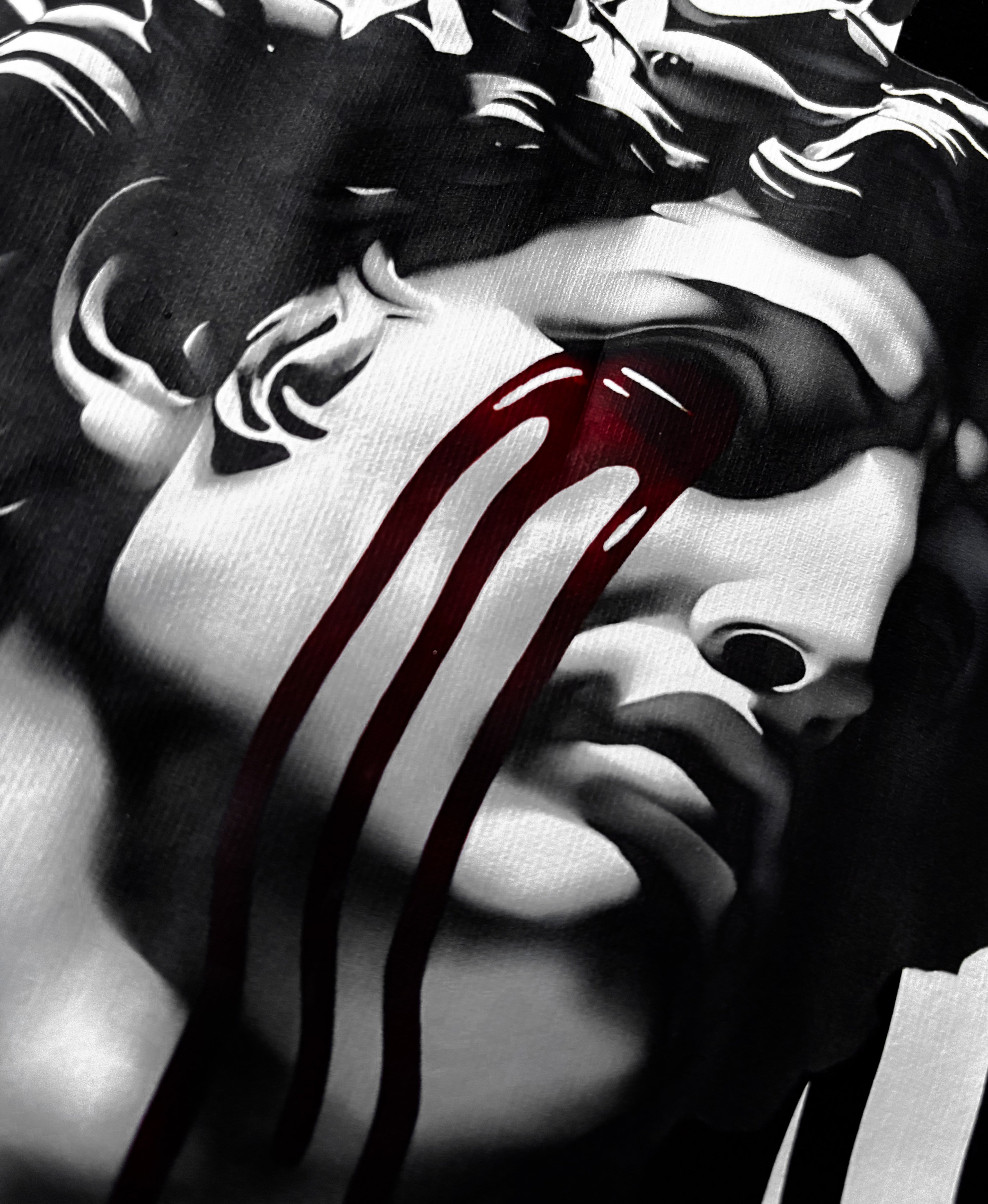 APOLLO Oversized Black Shirt