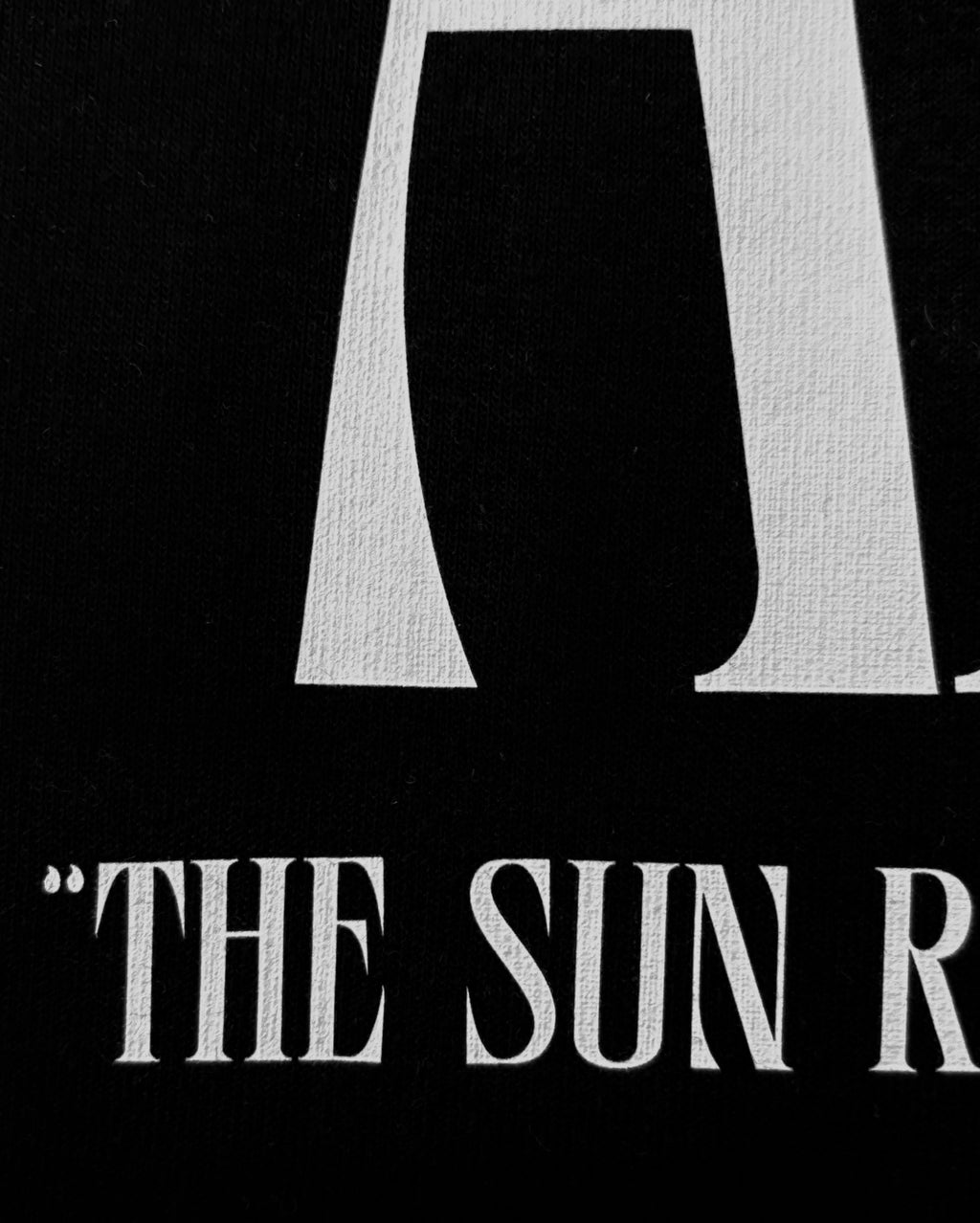 APOLLO Oversized Black Shirt