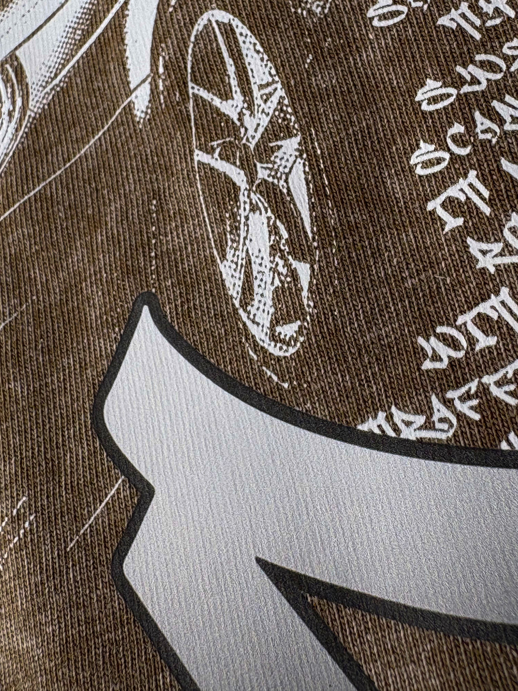 Saab Turbo oversized shirt (kaki)