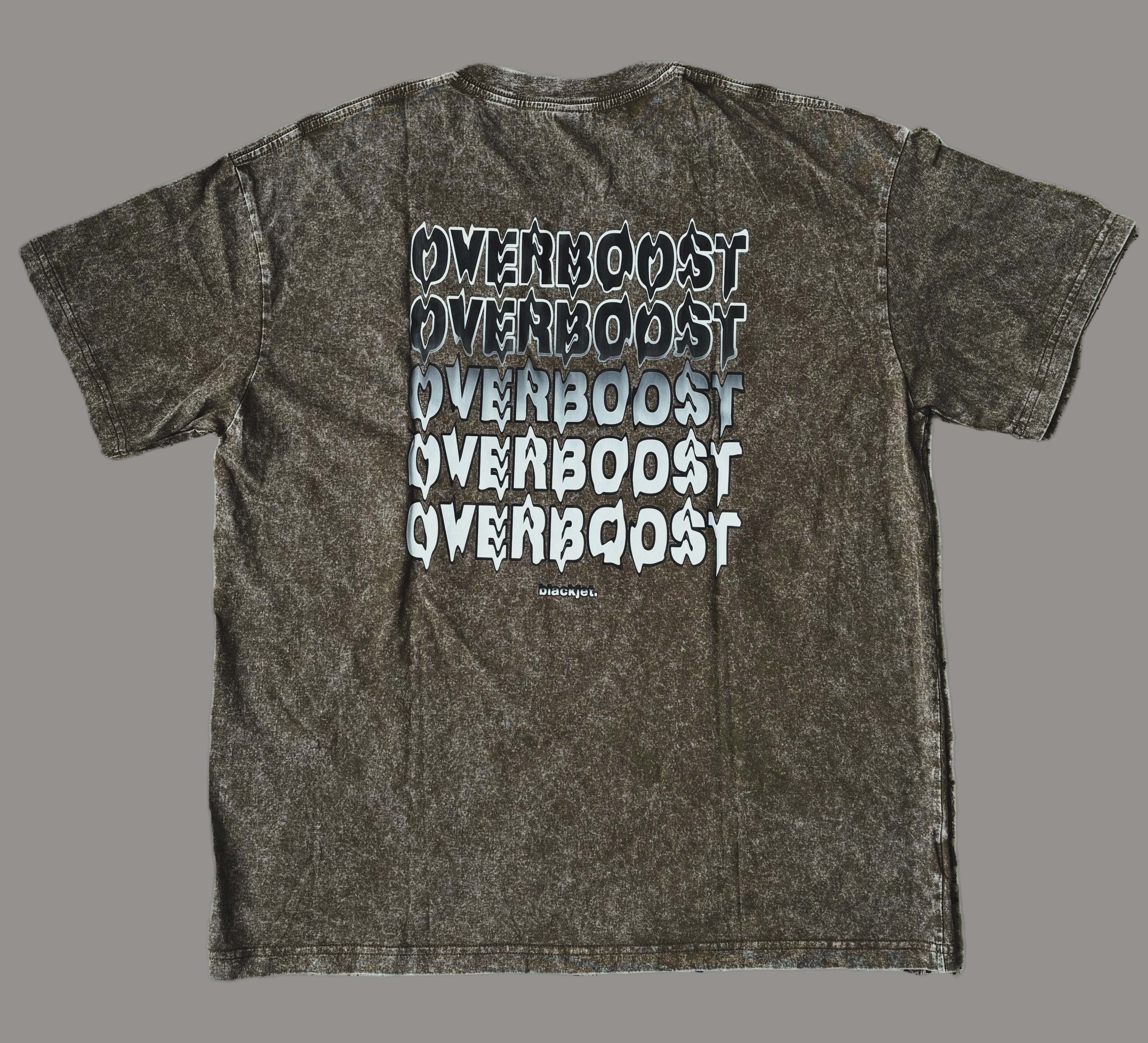 Saab Overboost oversized shirt (washed green)