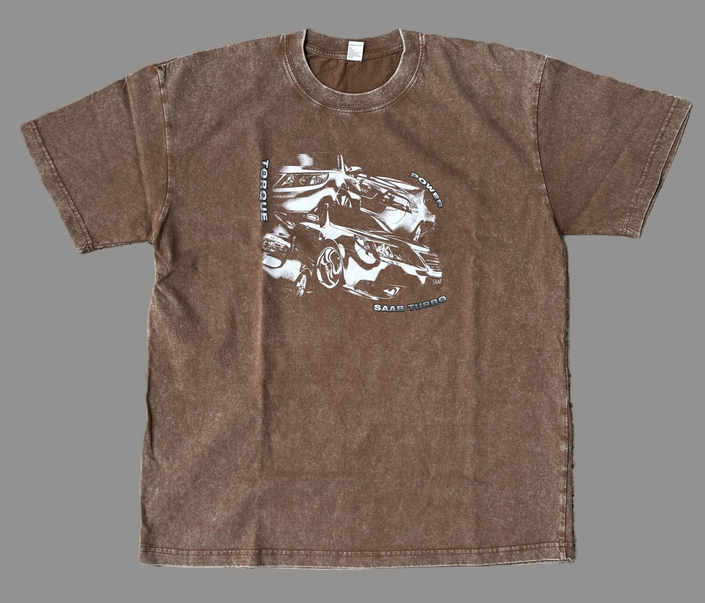 Saab Overboost oversized shirt (kaki)