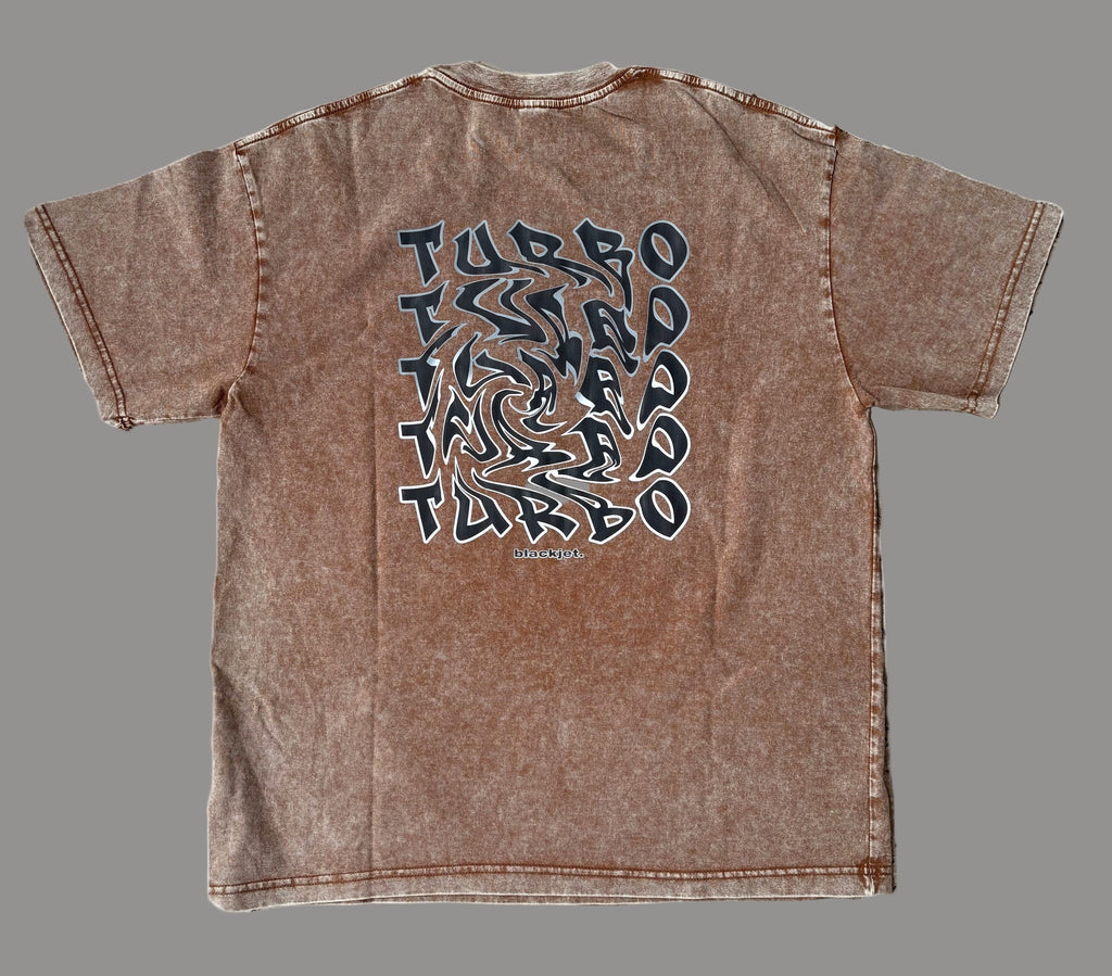 Saab Turbo oversized shirt (kaki)