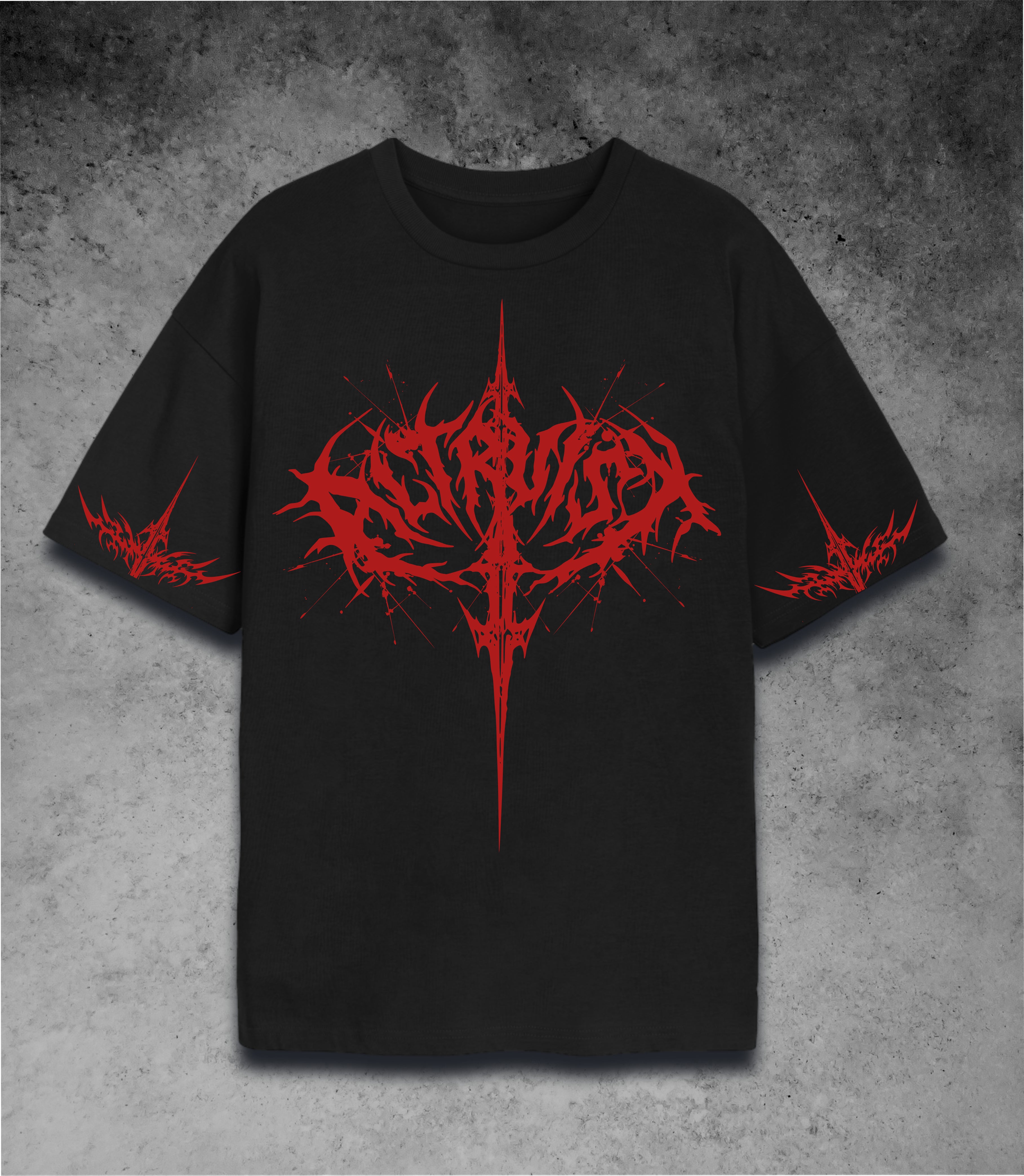 ALTRUIST Neo-Tribal shirt - red (pre-order/coming soon)