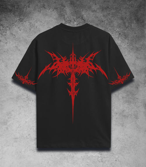 ALTRUIST Neo-Tribal shirt - red (pre-order/coming soon)