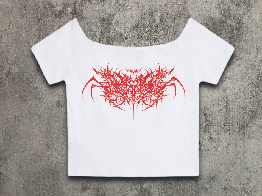 Last Bite abstract top white (pre-order/coming soon)