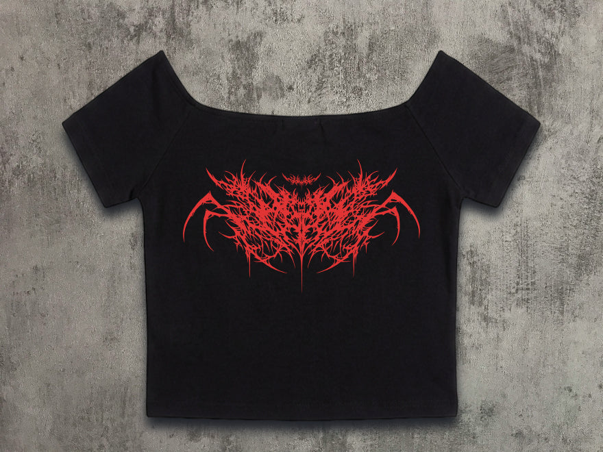 Last Bite abstract top black (pre-order/coming soon)