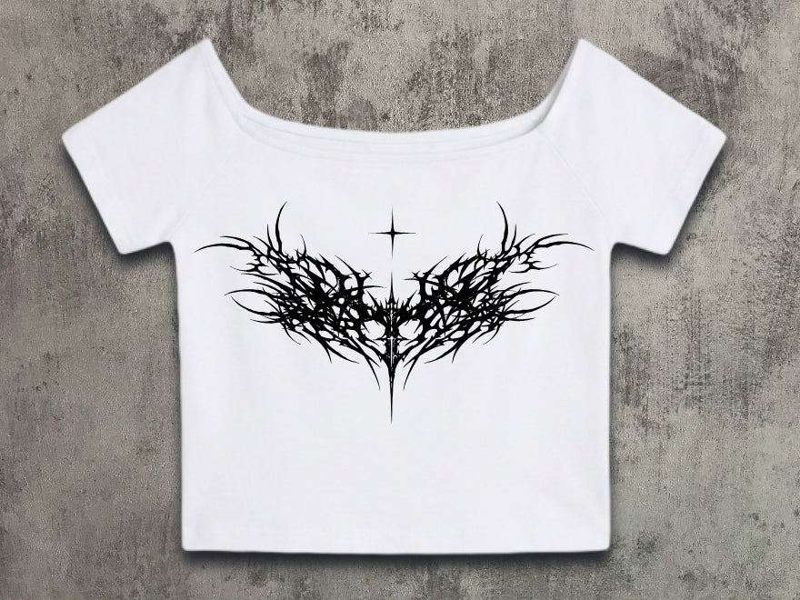 Dissolving love abstract top white (pre-order/coming soon)