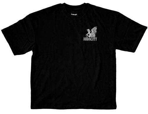 APOLLO Oversized Black Shirt