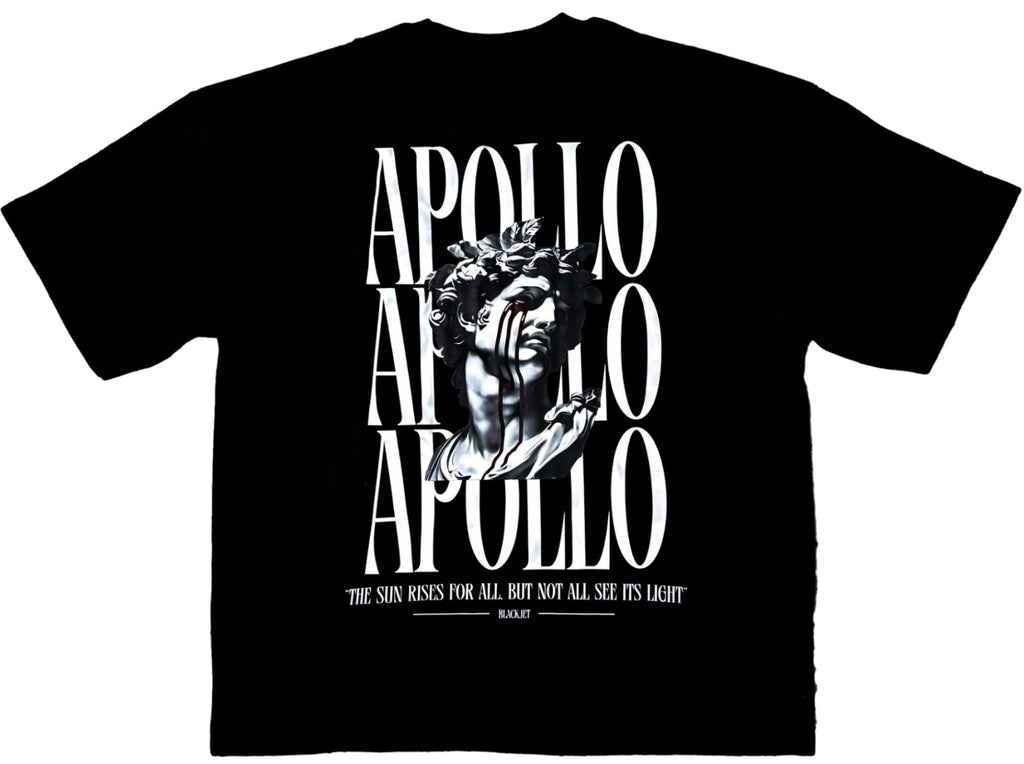 APOLLO Oversized Black Shirt