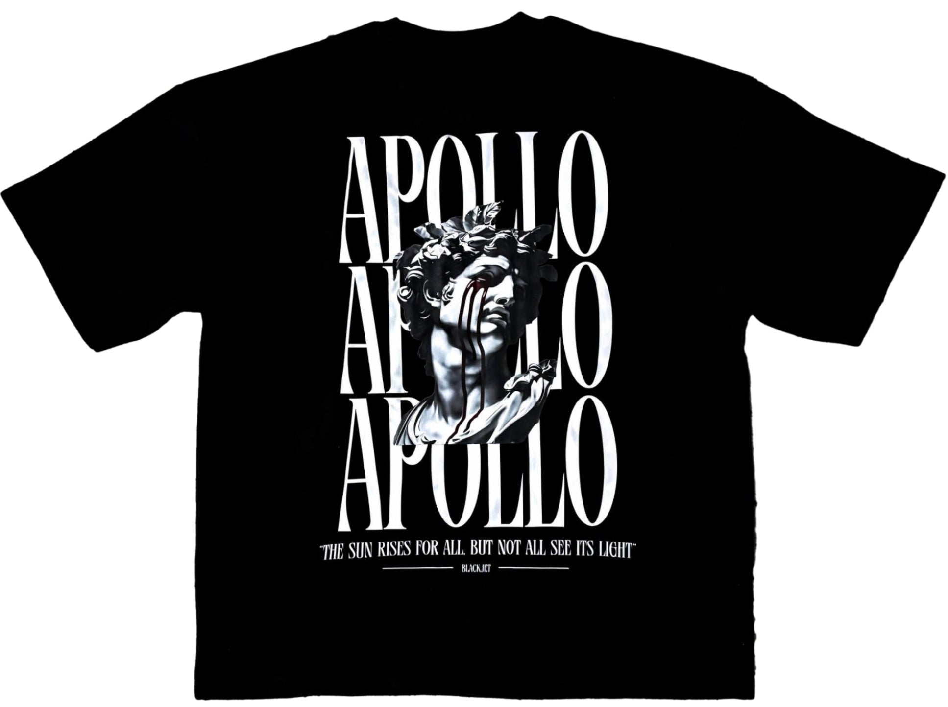 APOLLO Oversized Black Shirt