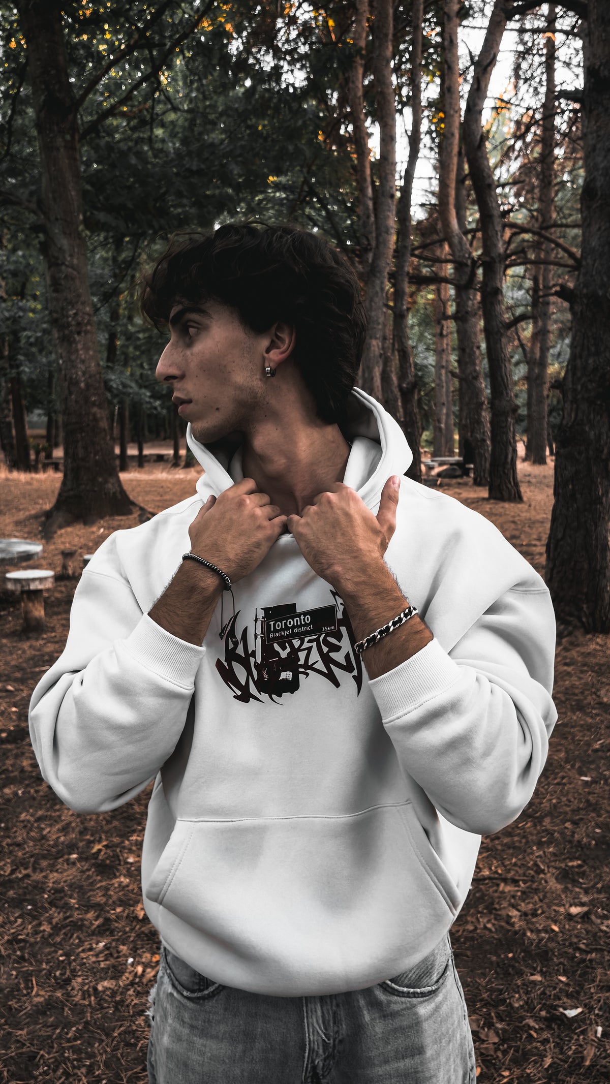 Blackjet x Toronto streetwear hoodie