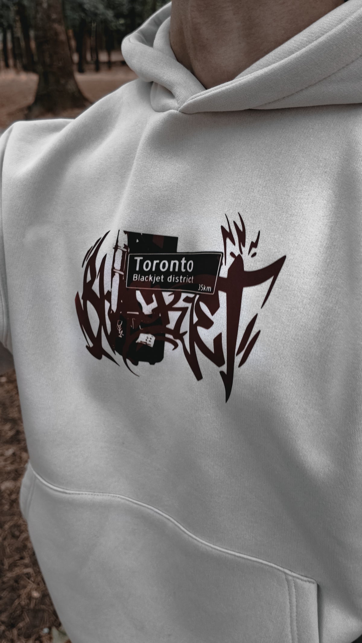 Blackjet x Toronto streetwear hoodie